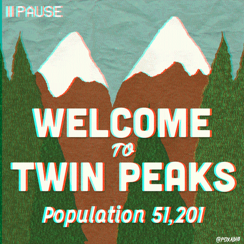 twin peaks artists on tumblr GIF by Animation Domination High-Def