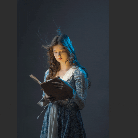 giphyupload art model book emotion GIF