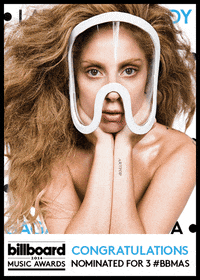 lady gaga GIF by Billboard Music Awards