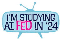 FedUni feduni federation university study federation university 2024 feduni24 Sticker