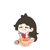 Excited Plushie Sticker