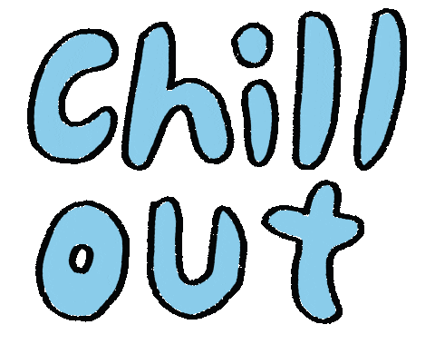 Chill Relax Sticker
