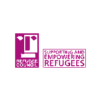 RefugeeCouncil refugeecouncil westandwithrefugees refugeeswelcomehere Sticker