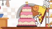 Baking Happy Birthday GIF by Super Simple