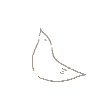 tobutori_ flower bird 鳥 とり Sticker