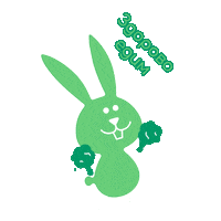 Bunny Sticker by Bebble