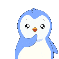 I Love You Kiss Sticker by Pudgy Penguins