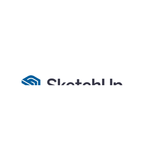 SketchUp giphygifmaker logo design 3d Sticker