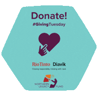 Northwest Territories Charity Sticker by Yellowknife Community Foundation