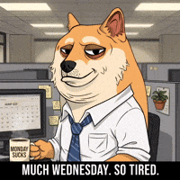 Tired Shiba Inu GIF by Doge Pound