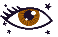 Meh Eyes Sticker