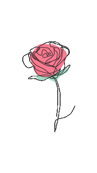 Rose Love Sticker by Mauri