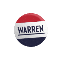 Senator Warren Logo Sticker by Elizabeth Warren