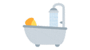 Bath Bathing Sticker by EmojiVid