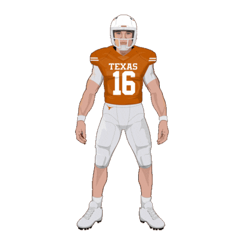 Manning College Football Sticker by SportsManias