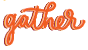 Thanksgiving Gather Sticker by Packed Party