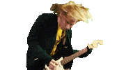 Hair Rock Sticker by Audiolith Records