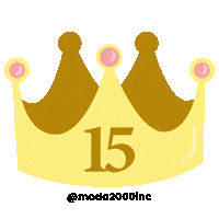 Sweet 15 Princess Sticker by Moda 2000 Inc