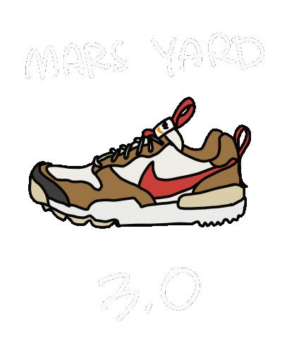 Nike Nasa Sticker