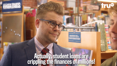 adam ruins everything college GIF by truTV