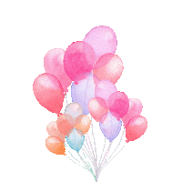 Balloon Celebrate Sticker by The Content Bar