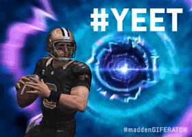 Drew Brees Saints GIF