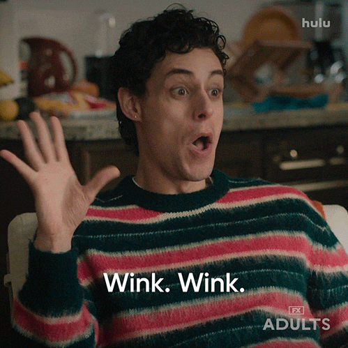 Nick Kroll Flirt GIF by Adults