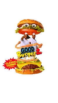 Kenan And Kel Burger Sticker by Paramount+