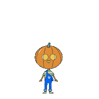 diegoanimation halloween jump fear terror Sticker