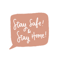 Home Stay Safe Sticker by Fayth