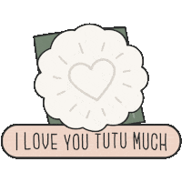 Faythlabel love cake dessert singapore Sticker