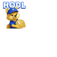 Hodl Sticker by BYDFi