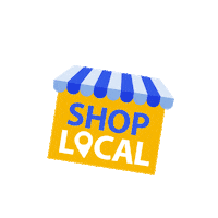 Visa_sa shop local visasa where you shop matters Sticker
