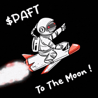 To The Moon Space GIF by Paft Drunk