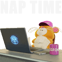 Sleepy Do Not Disturb Sticker by Grind