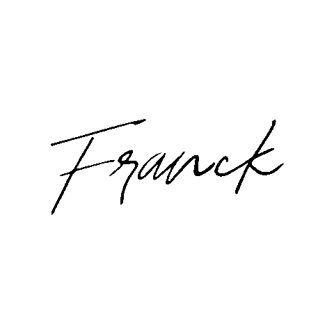 Handwriting Signature Sticker by Franck