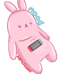 ZeroFaded game mood bunny switch Sticker