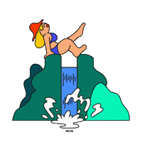 Illustration Travel Sticker by byjamesandrews