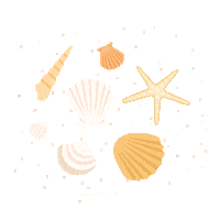 summer beach Sticker by Wanderlustandco