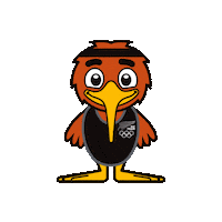 New Zealand Olympic Goldie Sticker by The NZ Team