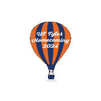 Hot Air Balloon Sticker by UT Tyler