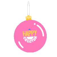 Kerstbal Sticker