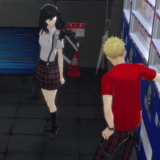 Persona 5 Punch GIF