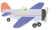 Flying Jet Plane Sticker by Meri Meri