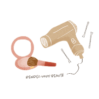 OBDD mariage coiffeur maquillage obdd Sticker