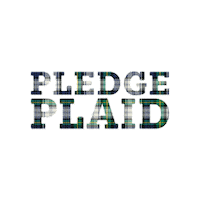 Pledge Plaid Sticker by Heathwood Hall Episcopal School