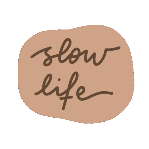 Relaxing Slow Down Sticker by Demic