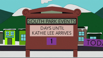sign events GIF by South Park 
