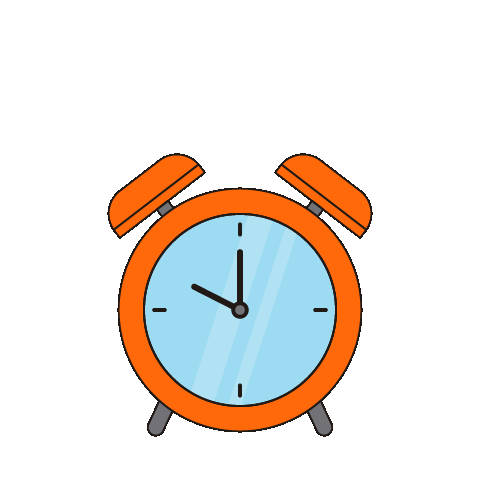 RoomMateHotels clock wakeup roommate reloj Sticker