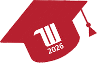 Commencement Gradcap Sticker by Wittenberg University